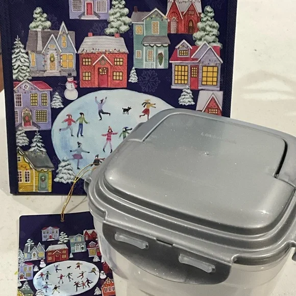 LocknLock Festive Holiday Gift Bags with Containers 4 sets - Picture 10 of 11